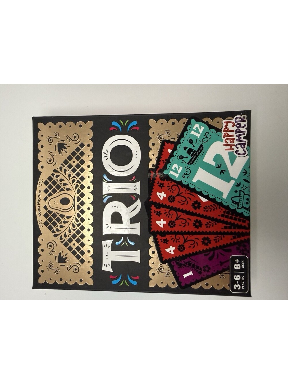 Trio Family Card Game 2024 Award Simple Spicy Fun Party Game 3-6 Players 8+
